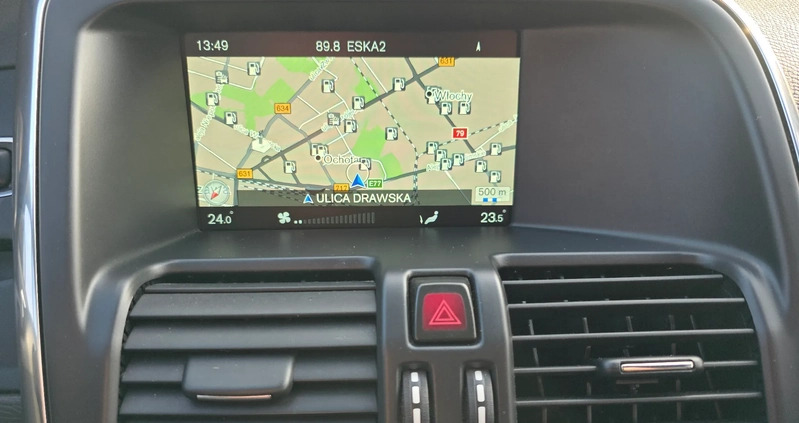 Volvo XC 60 cena 92400 przebieg: 142000, rok produkcji 2016 z Lidzbark małe 631
